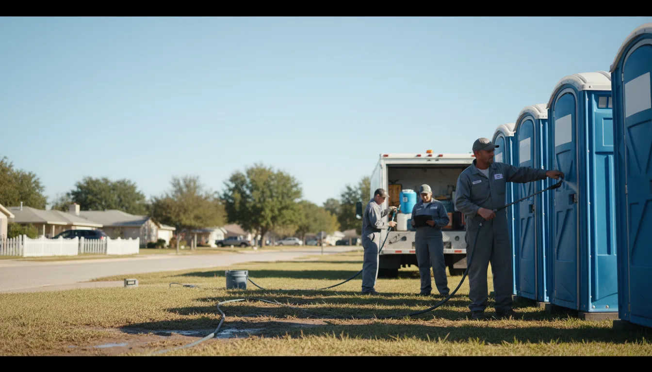 Long-Term Portable Toilet Rental in New Hampton, IA near me
